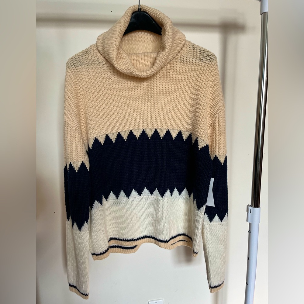 Pink Lily Turtleneck Sweater